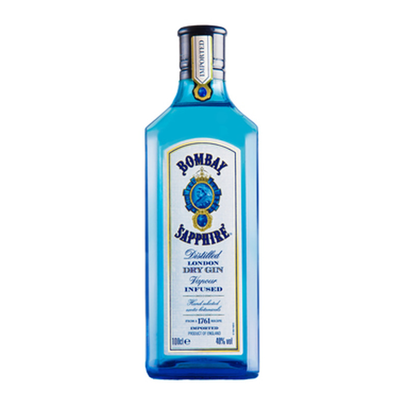 BOMBAY SAPPHIRE Dry Gin 40% 100cl