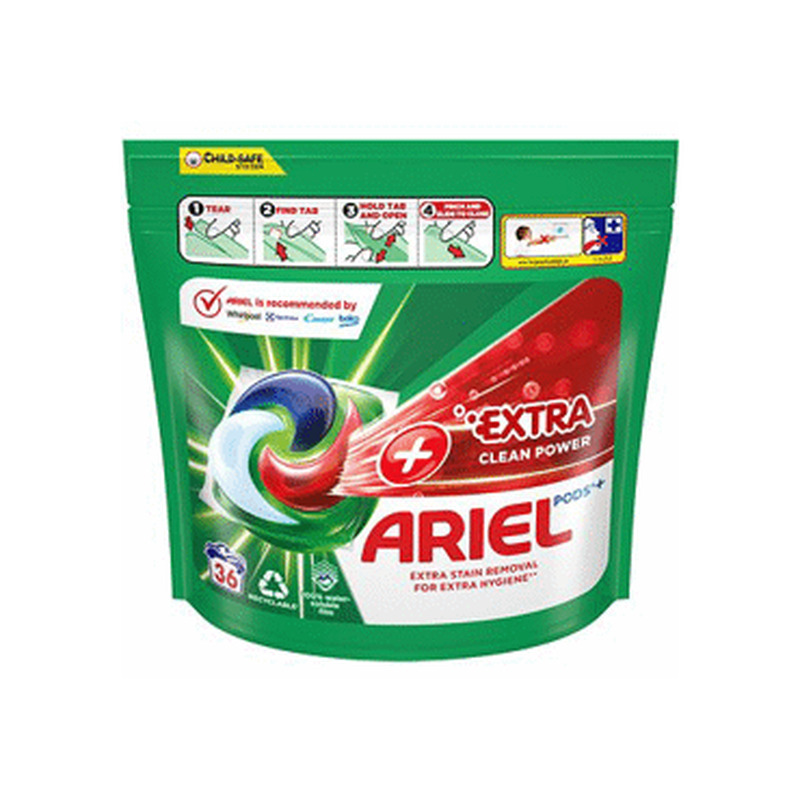 Pesukapslid ARIEL Extra Clean 36tk