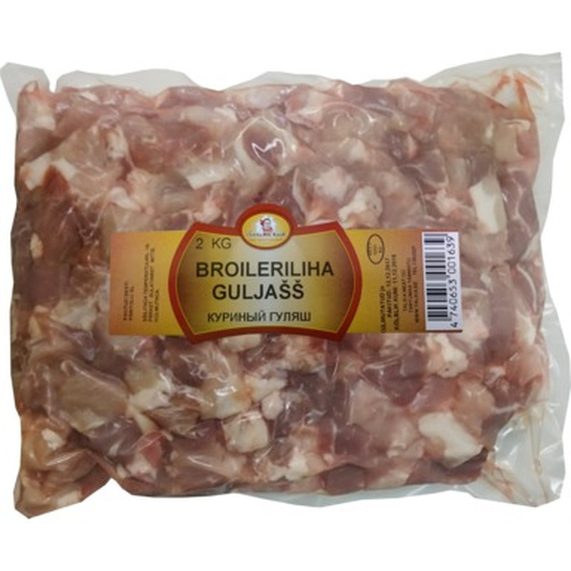 VANAEMA KÖÖK Broilerikoivaliha guljašš 2kg (külmut.)