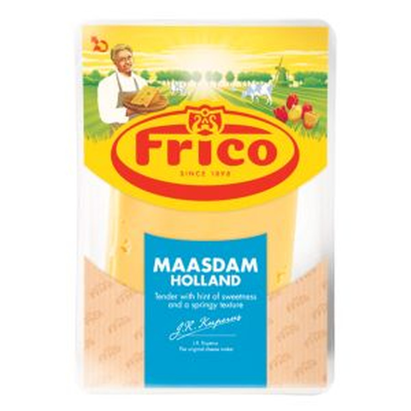 Maasdam juust viilutatud, FRICO, 150 g