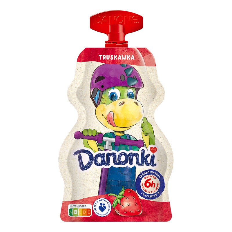 Maasikajogurt, DANONKI, 70 g