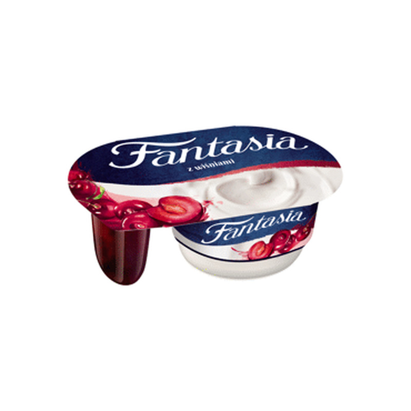 Jogurt FANTASIA kirsilisandiga, 118g