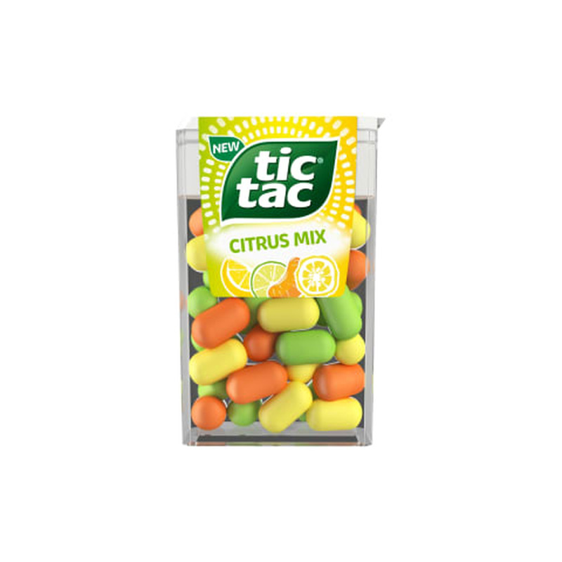 Pastillid tsitrusemaitselised Tic Tac 18g