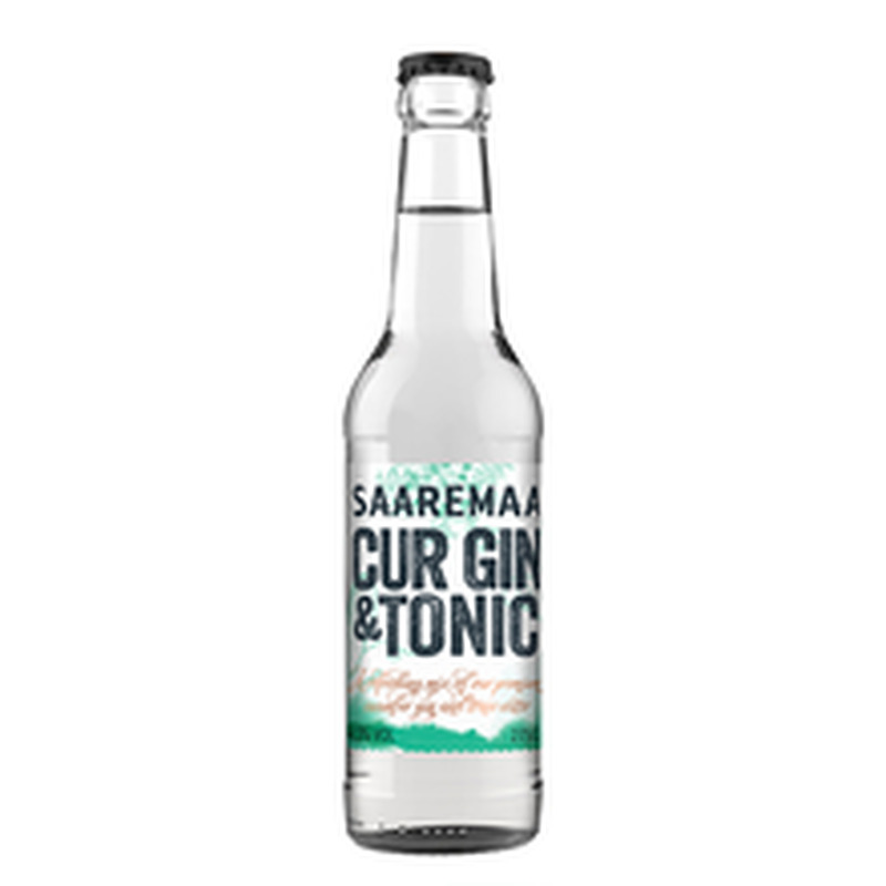 Saaremaa CUR Gin&Tonic kokteil 4,5%vol 275ml