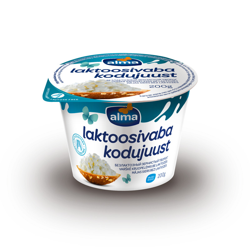 Kodujuust laktoosivaba, VALIO ALMA, 200 g