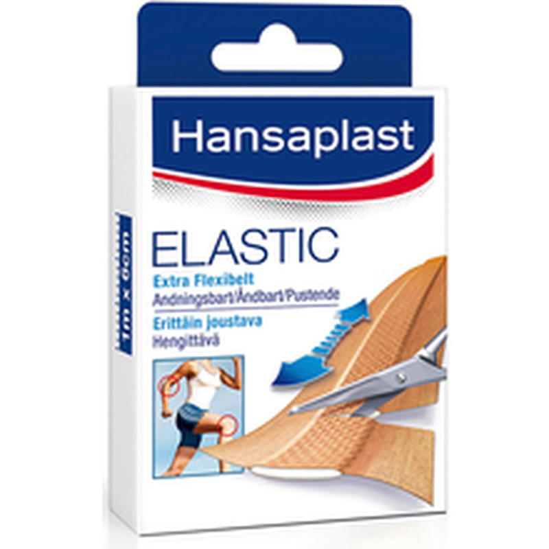 Plaaster Elastic 1mx6cm 10 tk