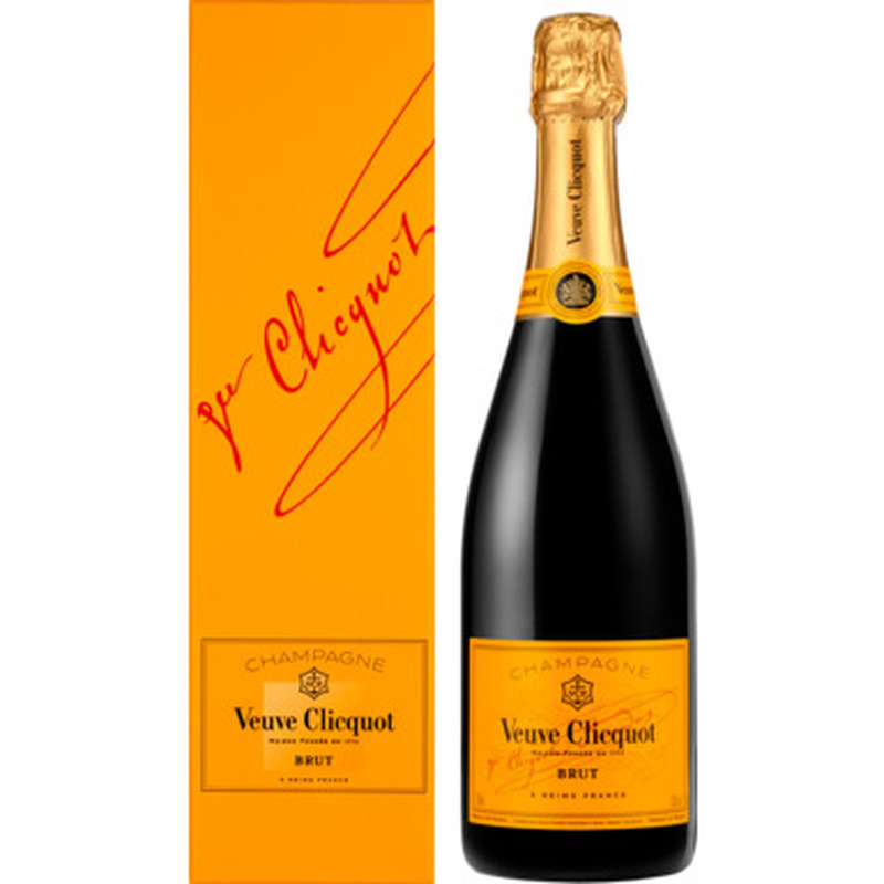 VEUVE CLICQUOT Champagne Yellow Label Brut 12% 75cl (karbis)