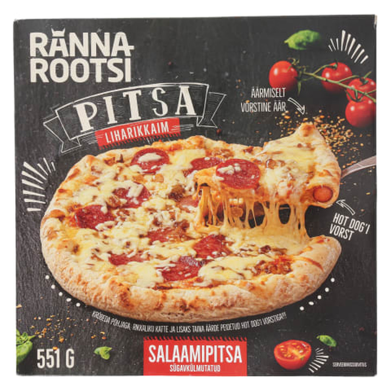 Hot dogi pizza salaamiga 551g