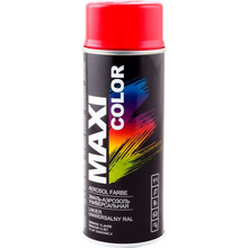 Maxi Color RAL 3020 läikiv punane 400ml