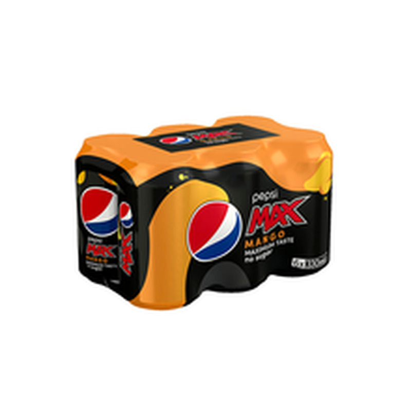 Pepsi Max Mango karastusjook 6x330ml