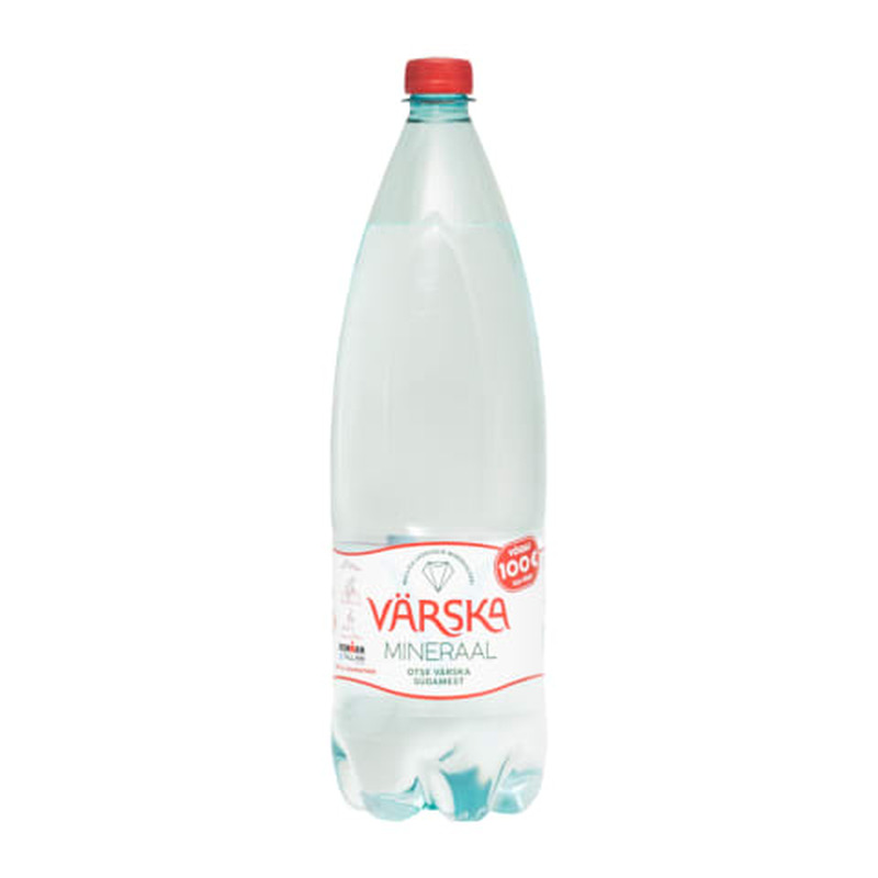 Karboniseeritud looduslik mineraalvesi, VÄRSKA, 1,5 L