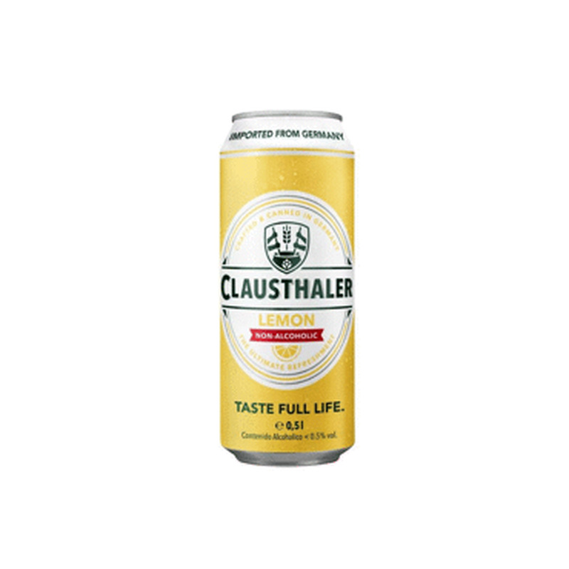 Alkoholivaba õlu CLAUSTHALER Lemon 500ml