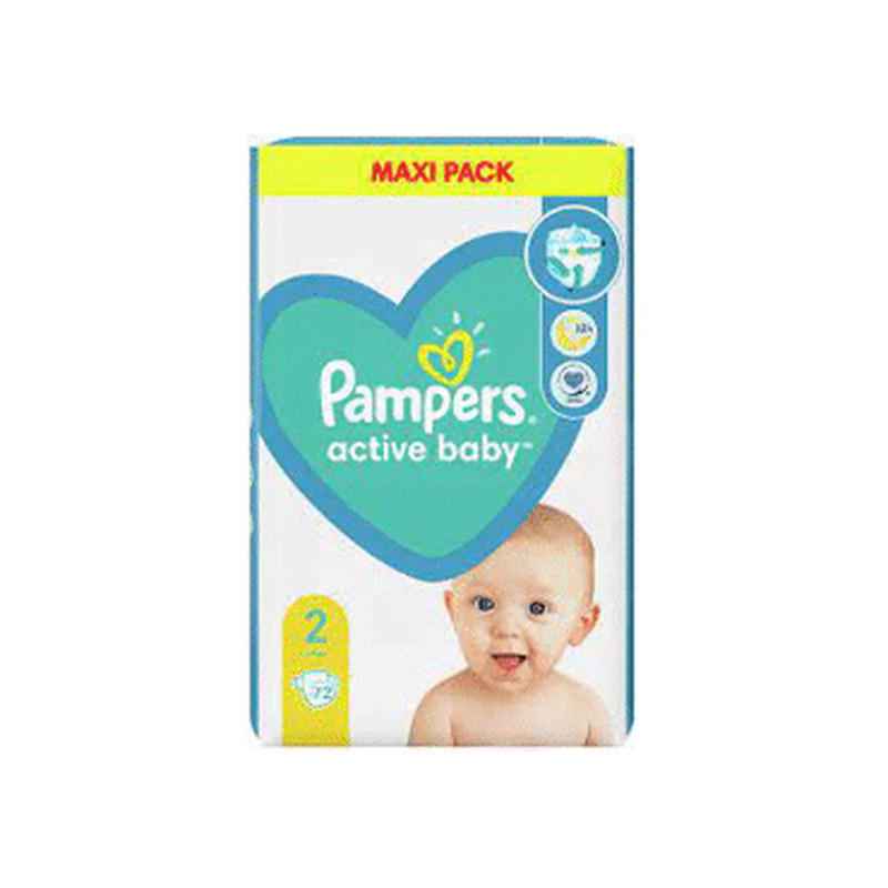 Mähkmed PAMPERS S2 4-8kg 72tk