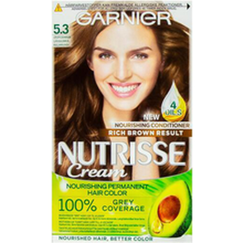 Juuksevärv Nutrisse 5.3 Golden Brown, GARNIER, tk