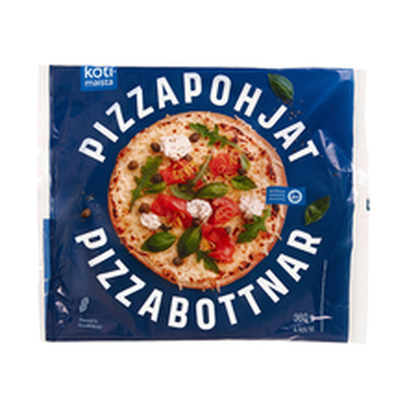 Pitsapõhjad 4 tk, 360 g