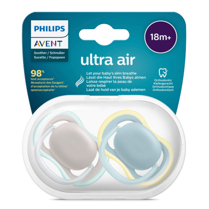 Lutt Philips Avent Ultra Air Neutral 18k+ 2 tk.