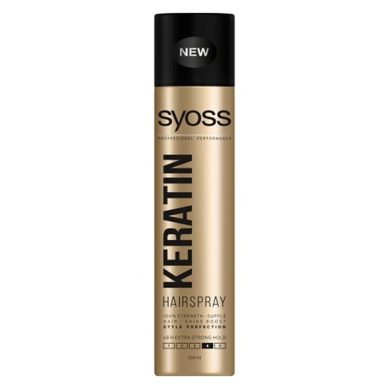 Juukselakk Syoss keratin 300ml