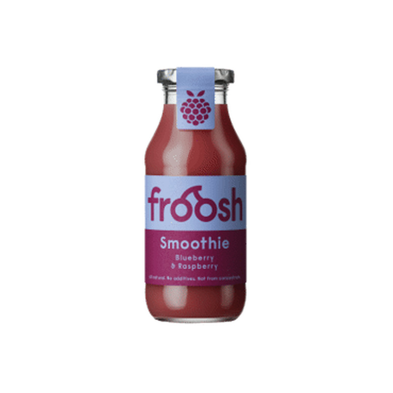 Smuuti FROOSH mustikas, vaarikas 250ml