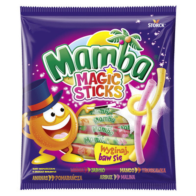 Nätsukomm Magic Sticks, MAMBA, 140 g