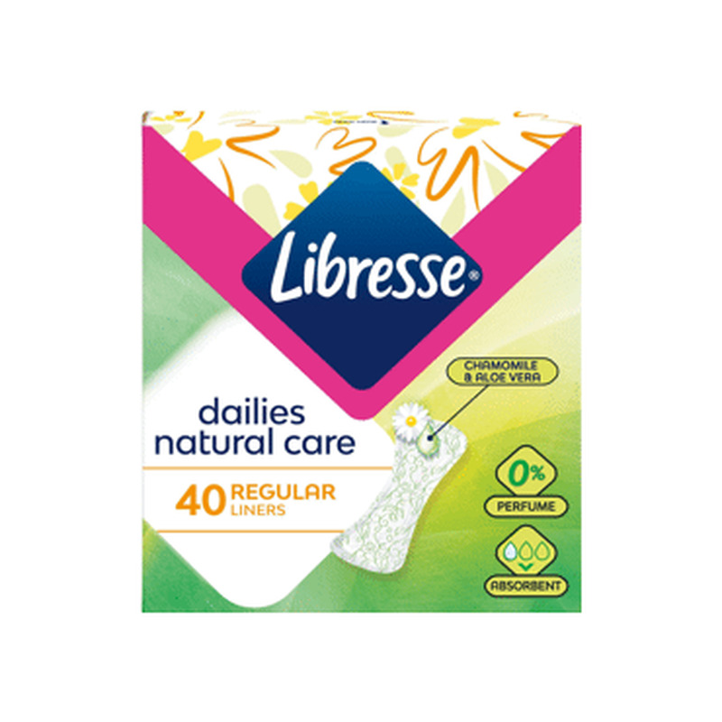 Pesukaitsmed LIBRESSE NaturalNormal 40tk