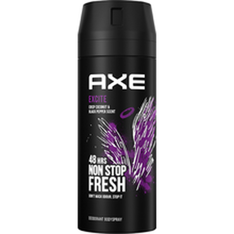 Spreideodorant Axe excite 150 ml