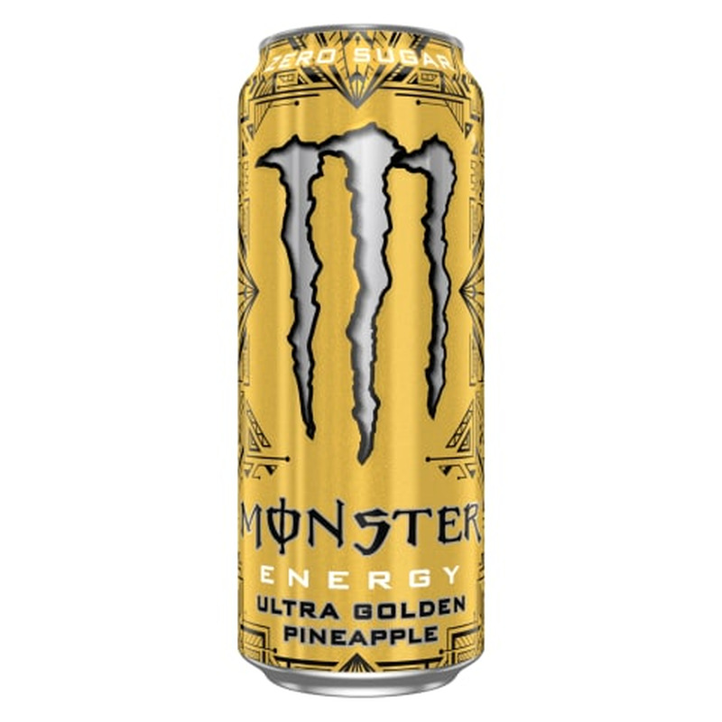 Energiajook Monster Ultra Gold magusainetega 0,5l