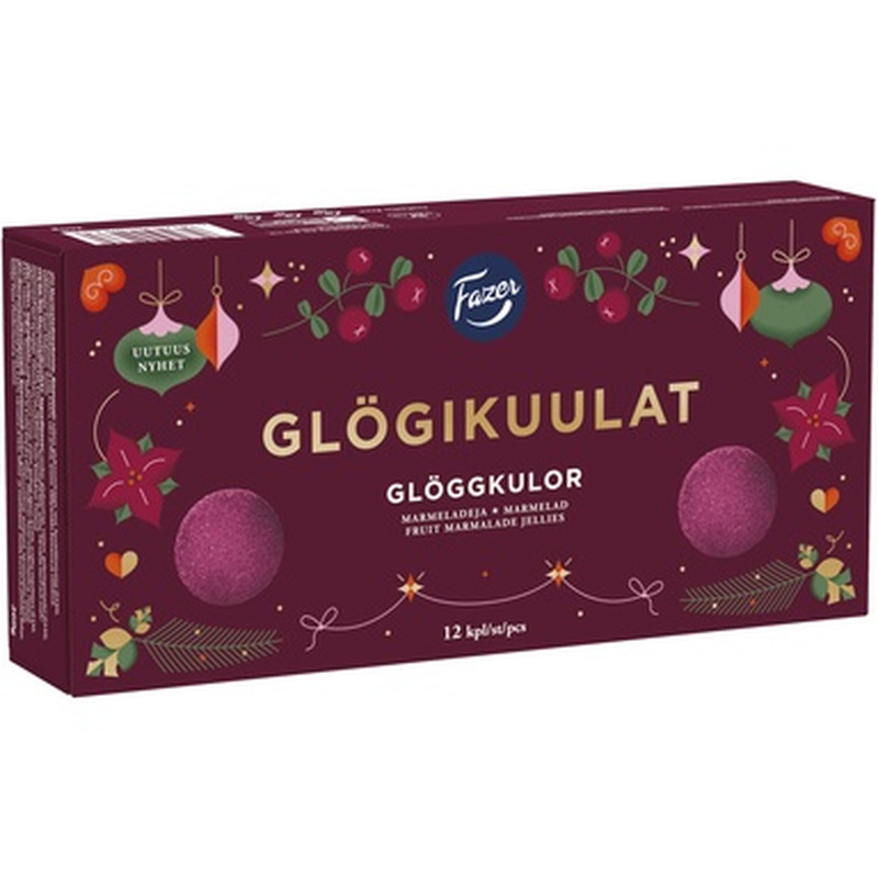 FAZER Marmelaad Glögikuulid 260g