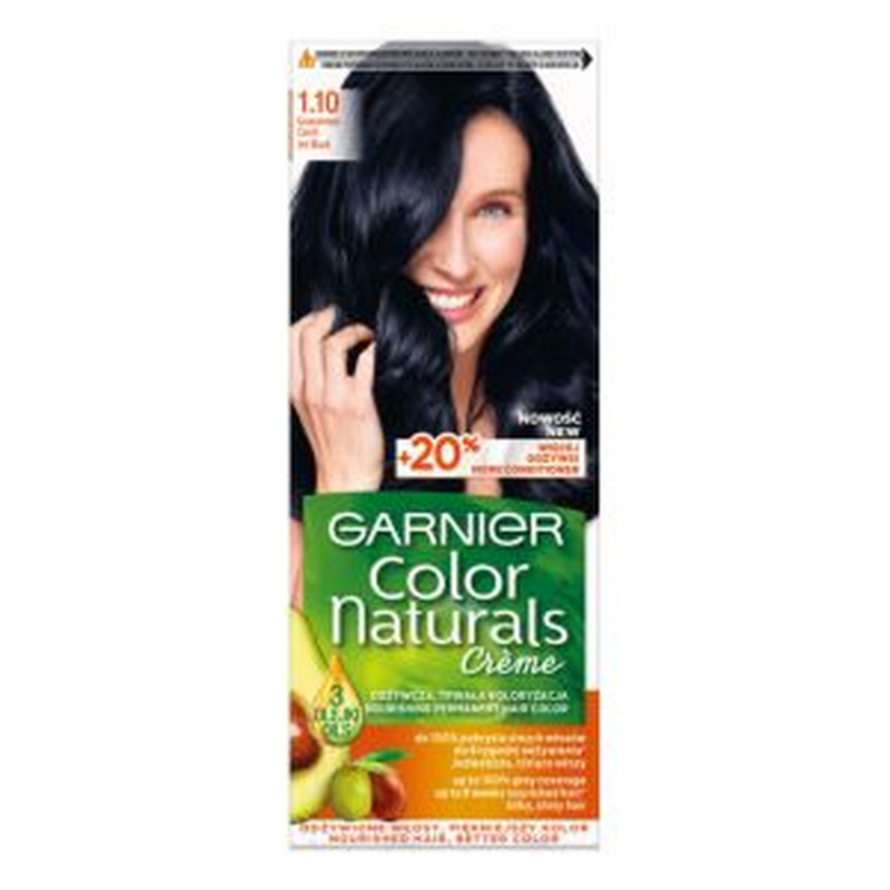 Püsivärv Color Naturals 1.10 Jet black, GARNIER, 1 tk