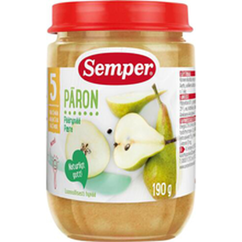 Semper pirnipüree 190 g, alates 5-elukuust