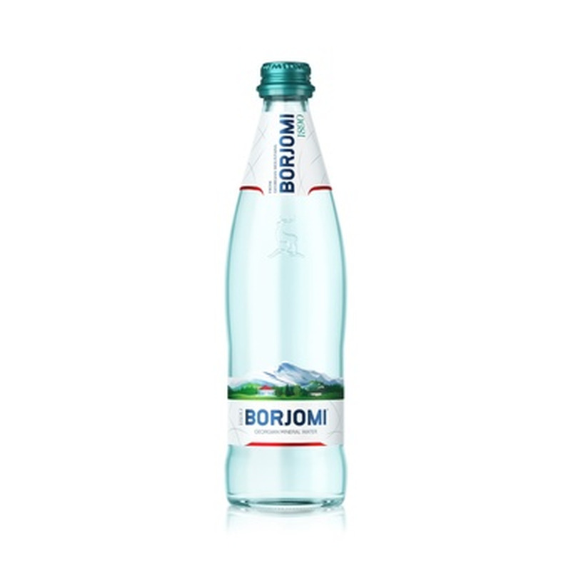 BORJOMI Mineraalvesi 50cl (karboniseeritud, klaas)