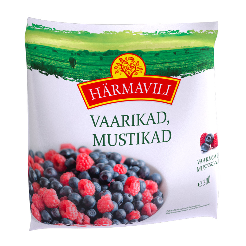 Vaarikad, mustikad, HÄRMAVILI, 300 g