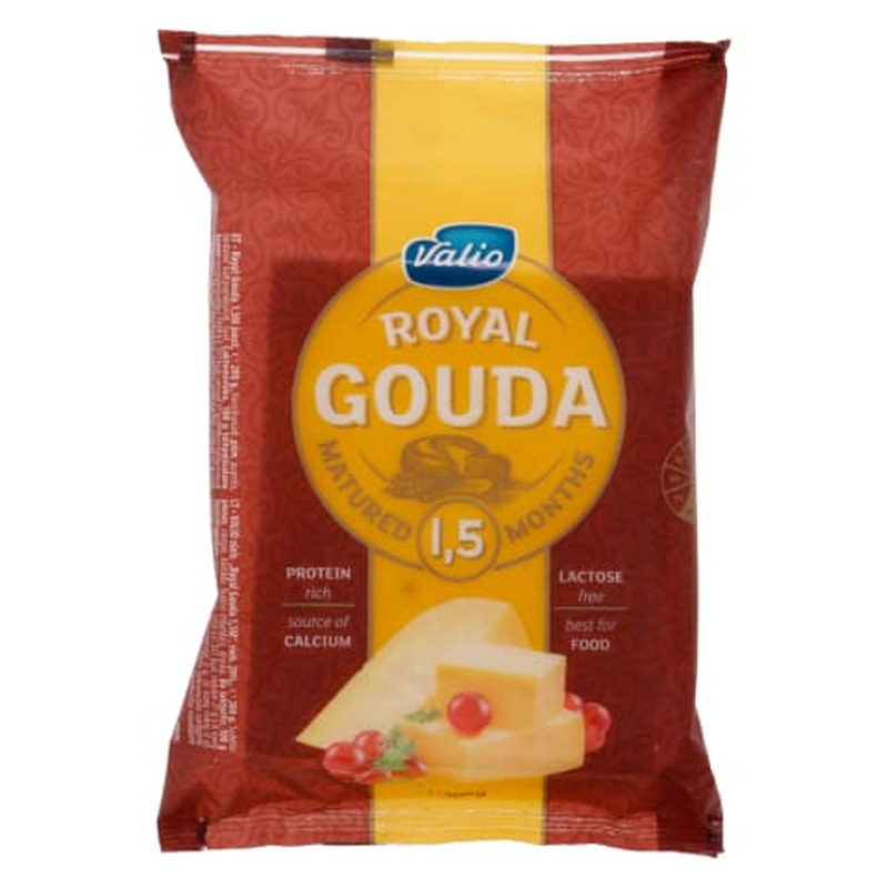 Juust Royal Gouda Yellow, VALIO, 300 g