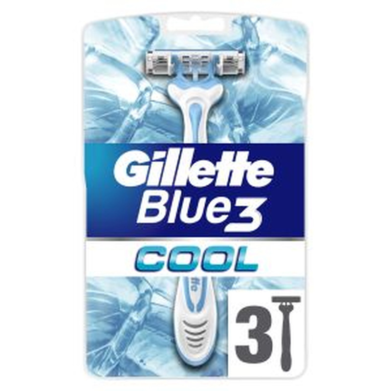 Gillette Blue3 Cool raseerija 3tk