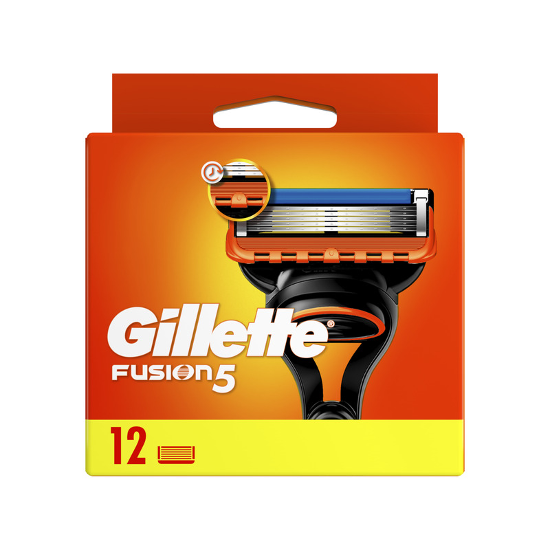 Gillette Fusion5 Raseerija Terad Meestele, 12 Vahetustera