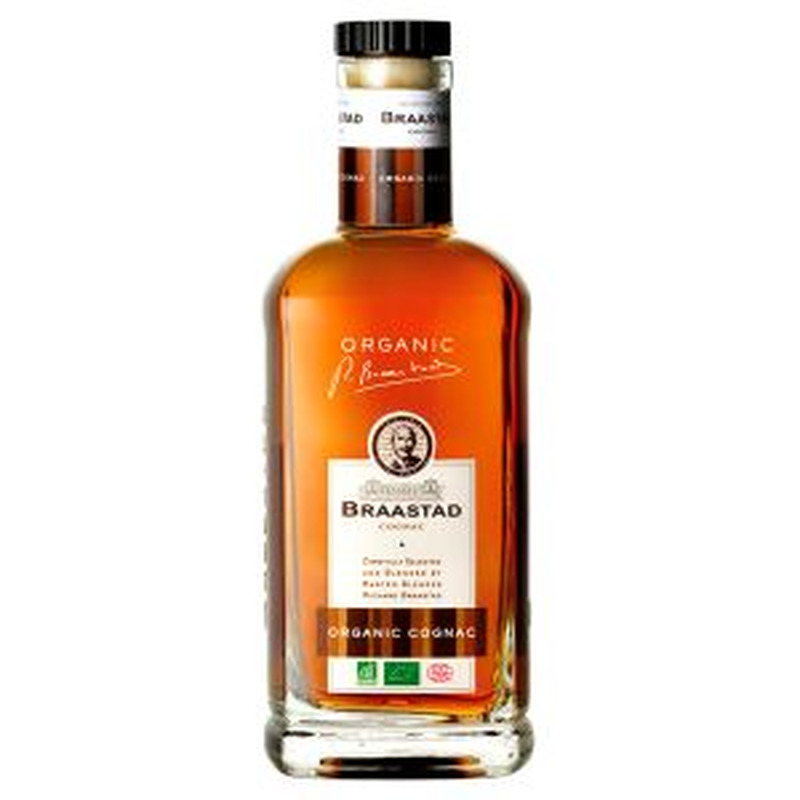 Cognac Braastad Organic Finest VSOP 40% vol 0.5L