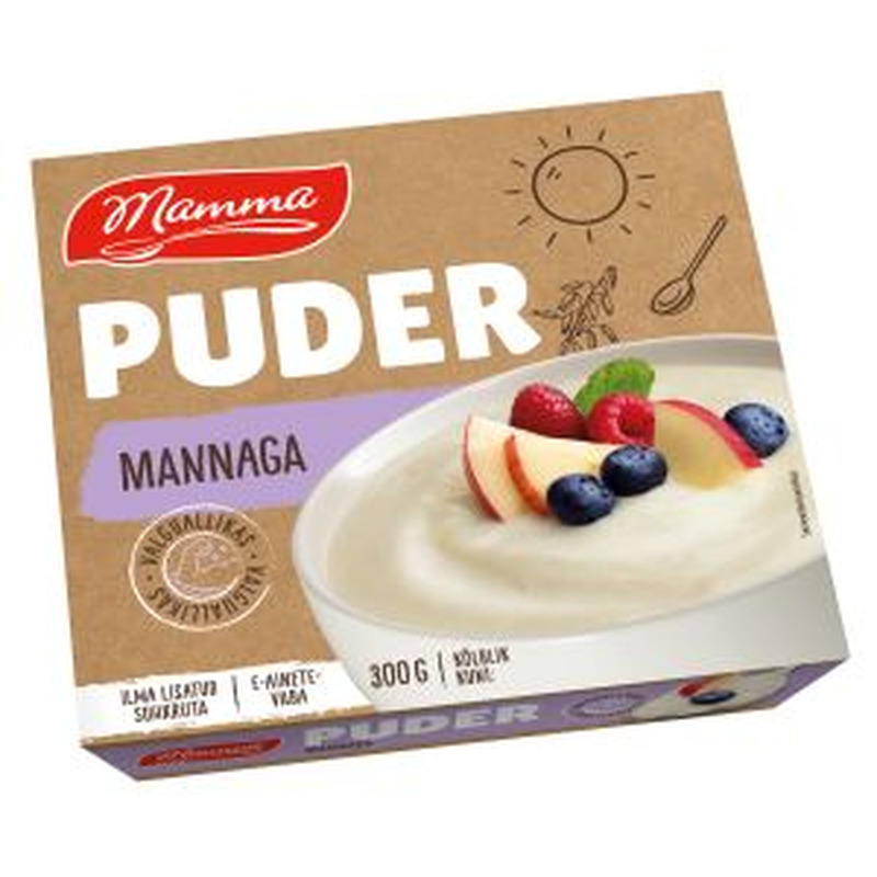 Mamma Puder mannaga 300g