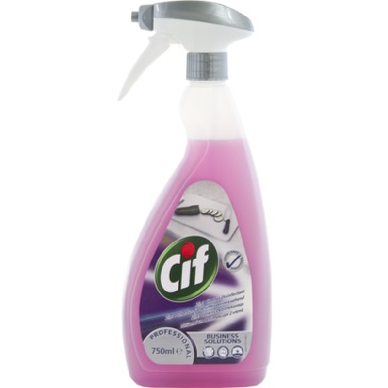 CIF Professional 2in1 Puhastusvahend-desinfitseerija 750ml