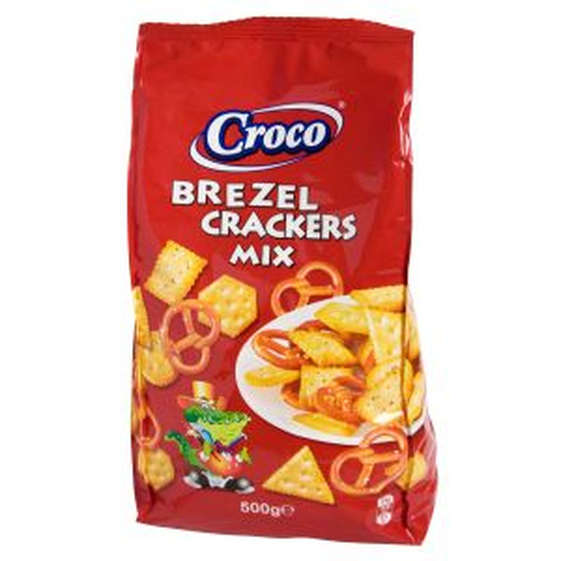 Soolakreekerite/kringlite mix, CROCO, 500 g