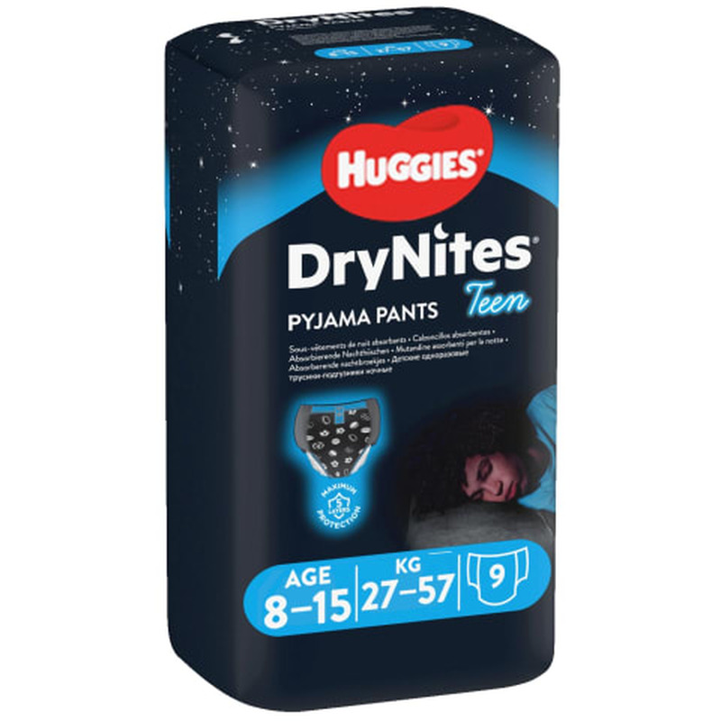 Püksmähkmed Huggies Dry Nites 8-15aastat