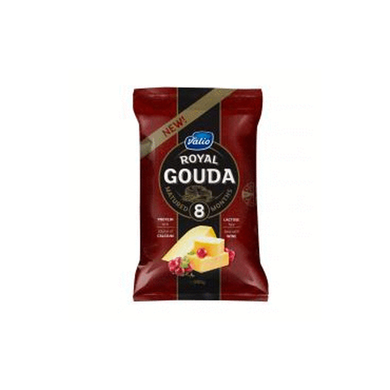 Juust Royal Gouda VALIO Black, 200g