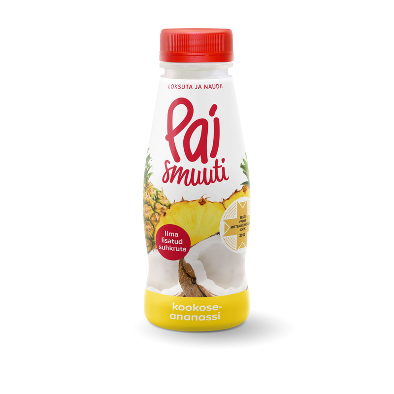 Smuuti kookose-ananassi, PAI, 280 ml