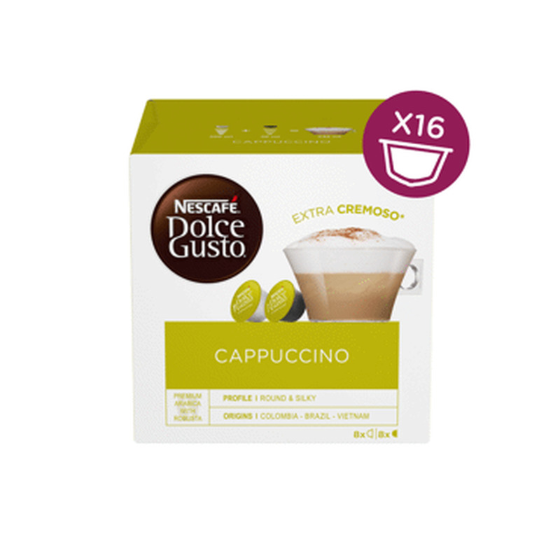 Kapsl.NESCAFE DG Cappucino 8+8x11.65g