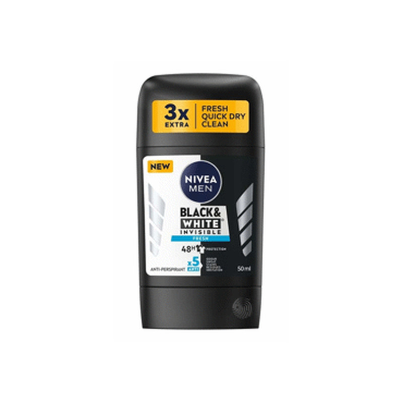 Pulkdeodorant NIVEA Men B&W Fresh 50ml