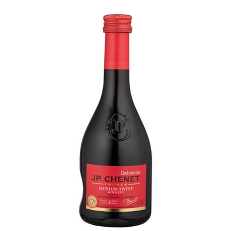 J. P. CHENET Red Medium Sweet 12% 25cl (punane, poolmagus)