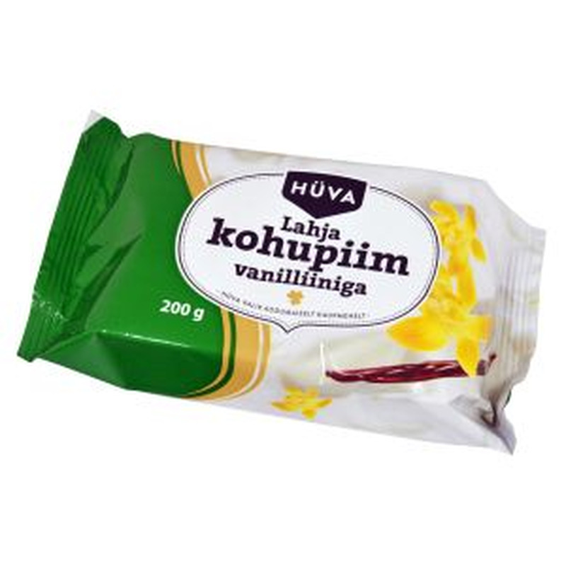 Kohupiim lahja vanilliiniga, HÜVA, 200 g