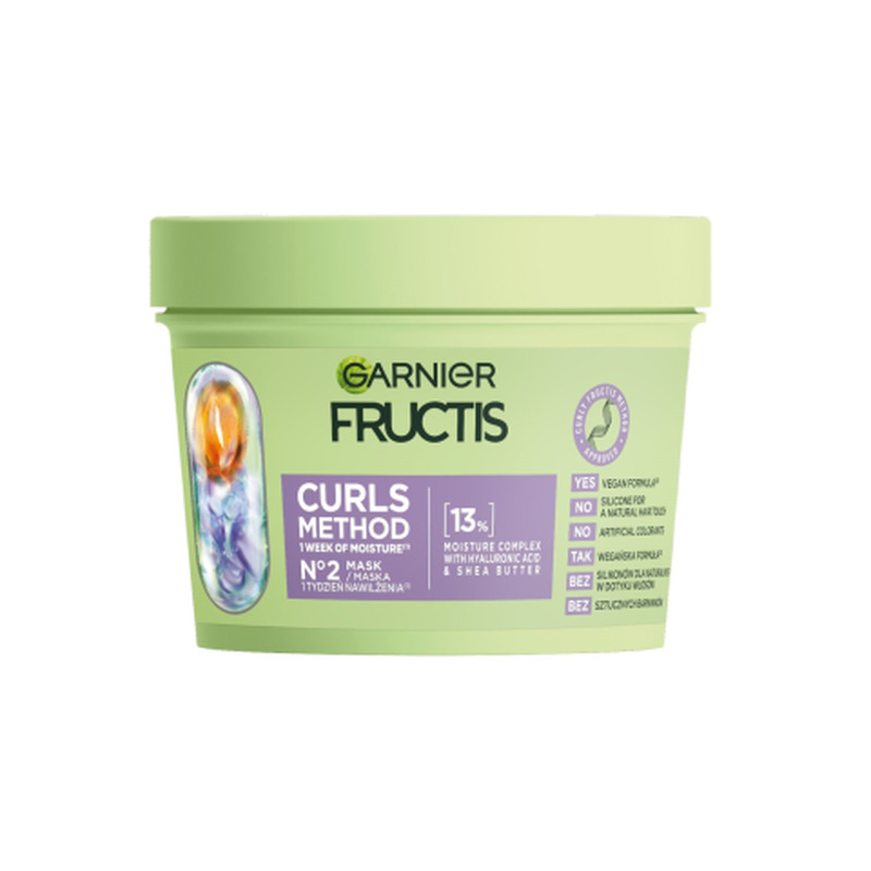 Juuksemask lokkis juustele Fructis Curls Method 370ml