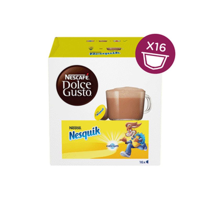 Kapslid Nesquik DG NESCAFE 16x16g