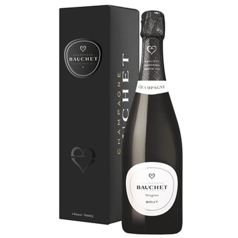 BAUCHET Champagne Origine Brut 12,5% 75cl (kuiv, karbis)