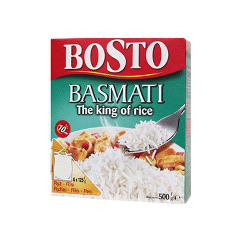 Basmati riis BOSTO 4x125g