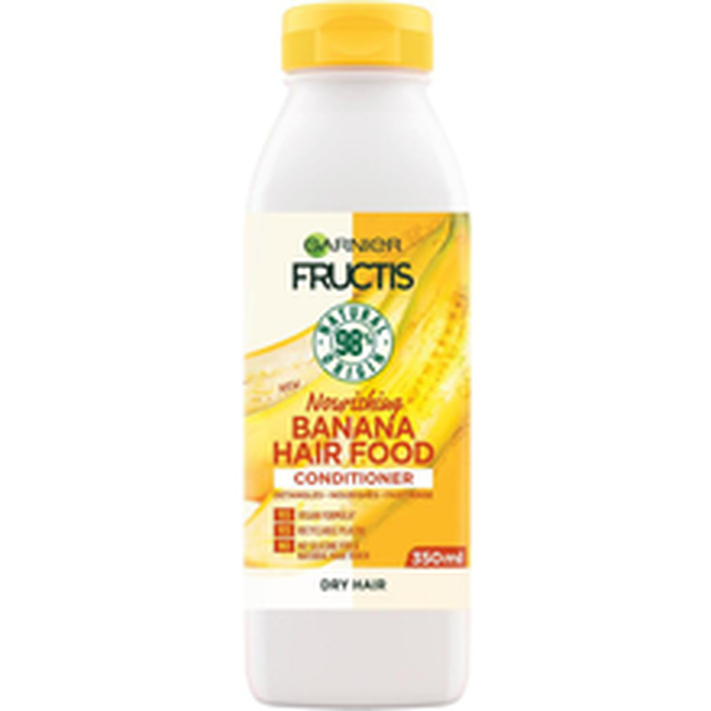 Palsam Fructis Hair Food Banana, GARNIER, 350 ml